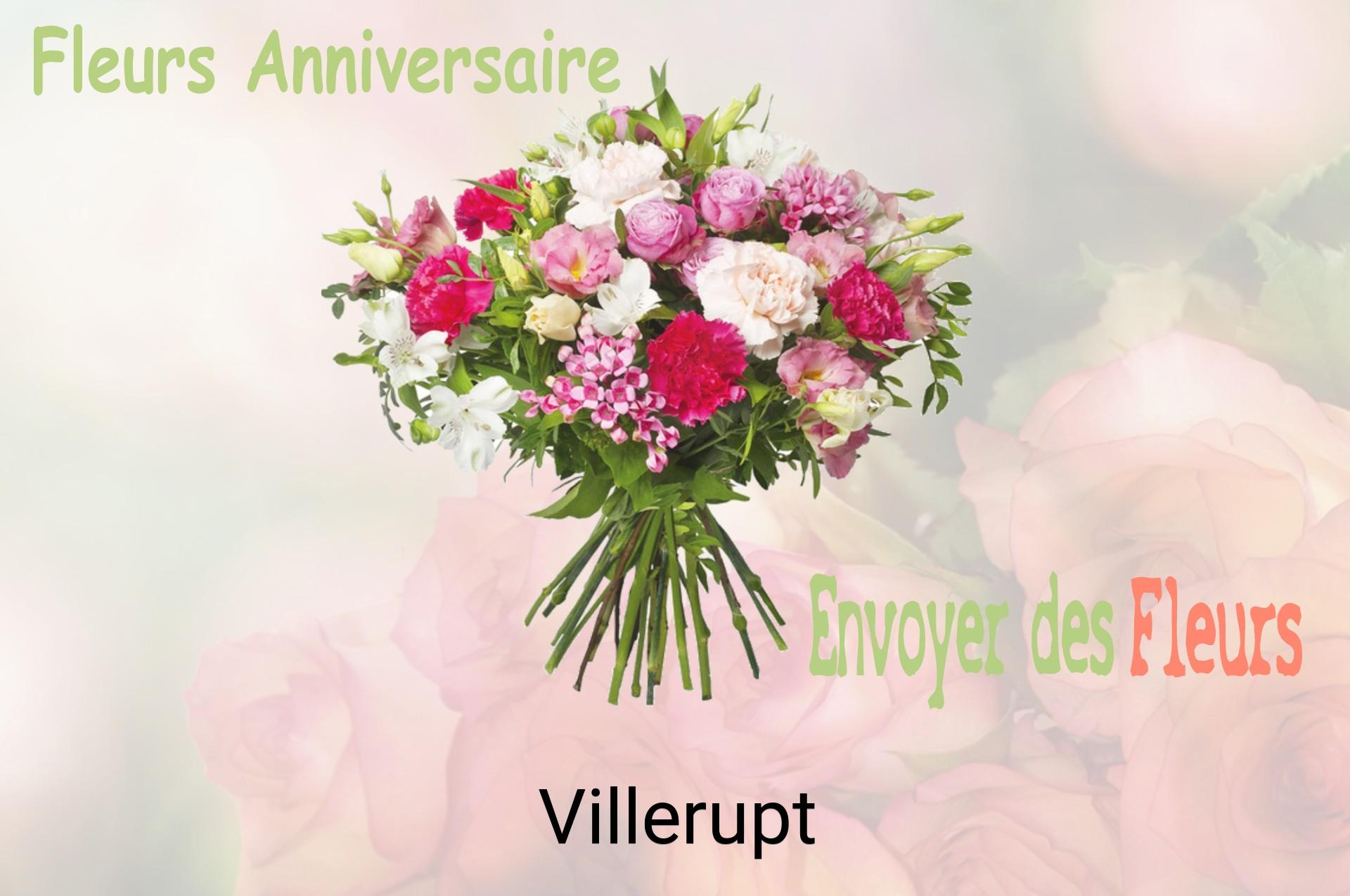 Bouquet de fleurs d’anniversaire livré à Villerupt